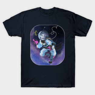 Astronaut Spamton: Blue T-Shirt